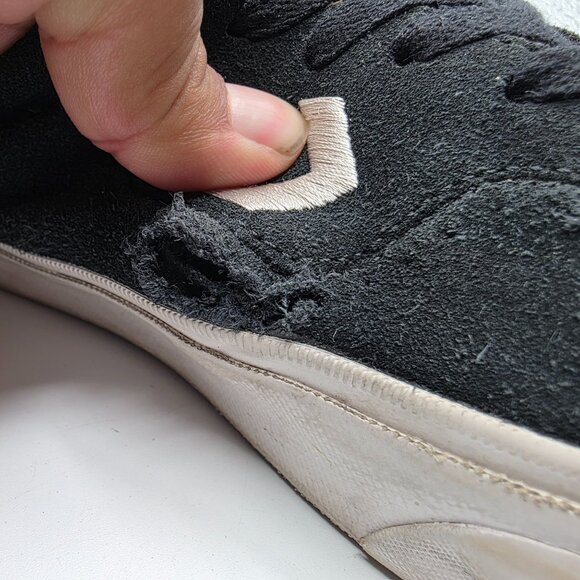 Converse Louie Lopez Pro Ox Mens Size 12 Black White Skateboarding Shoes Casual - Picture 8 of 14